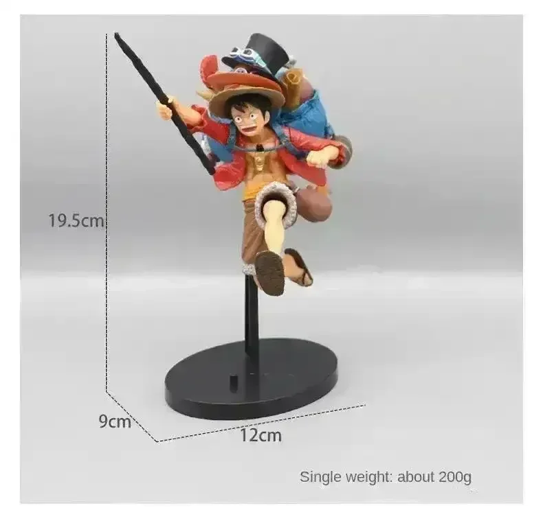 One Piece Anime Three Brothers Figurine (30 cm) - Image 4