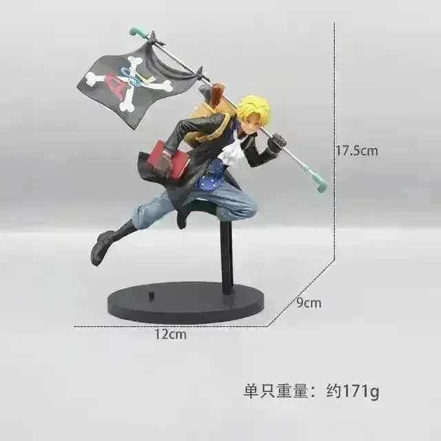 One Piece Anime Three Brothers Figurine (30 cm) - Image 7