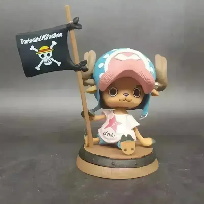 One Piece Chopper With Flag Action Figure (9 cm) - Image 4