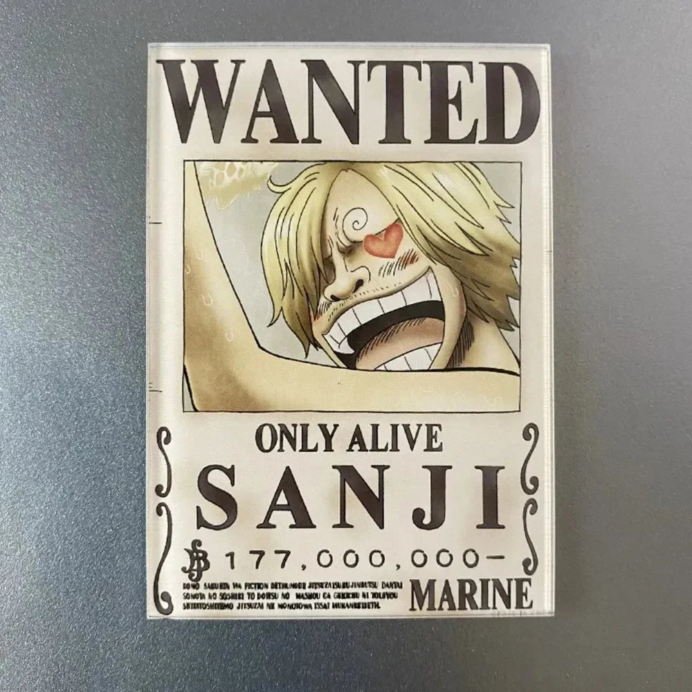 One Piece Wanted Fridge Magnets - Image 10
