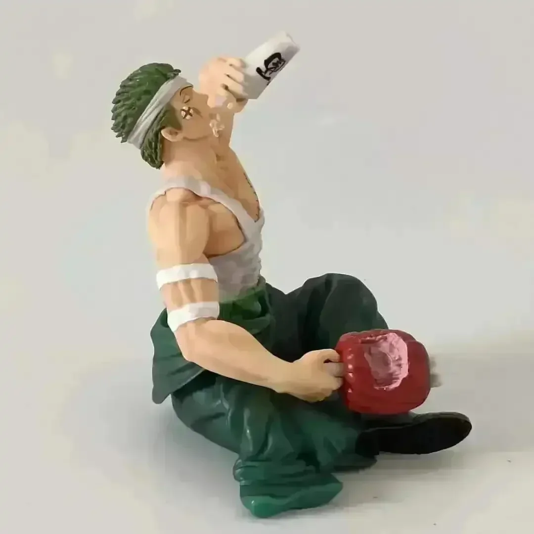 One Piece Injured Drinking Roronoa Zoro Action Figurine (15 cm) - Image 4