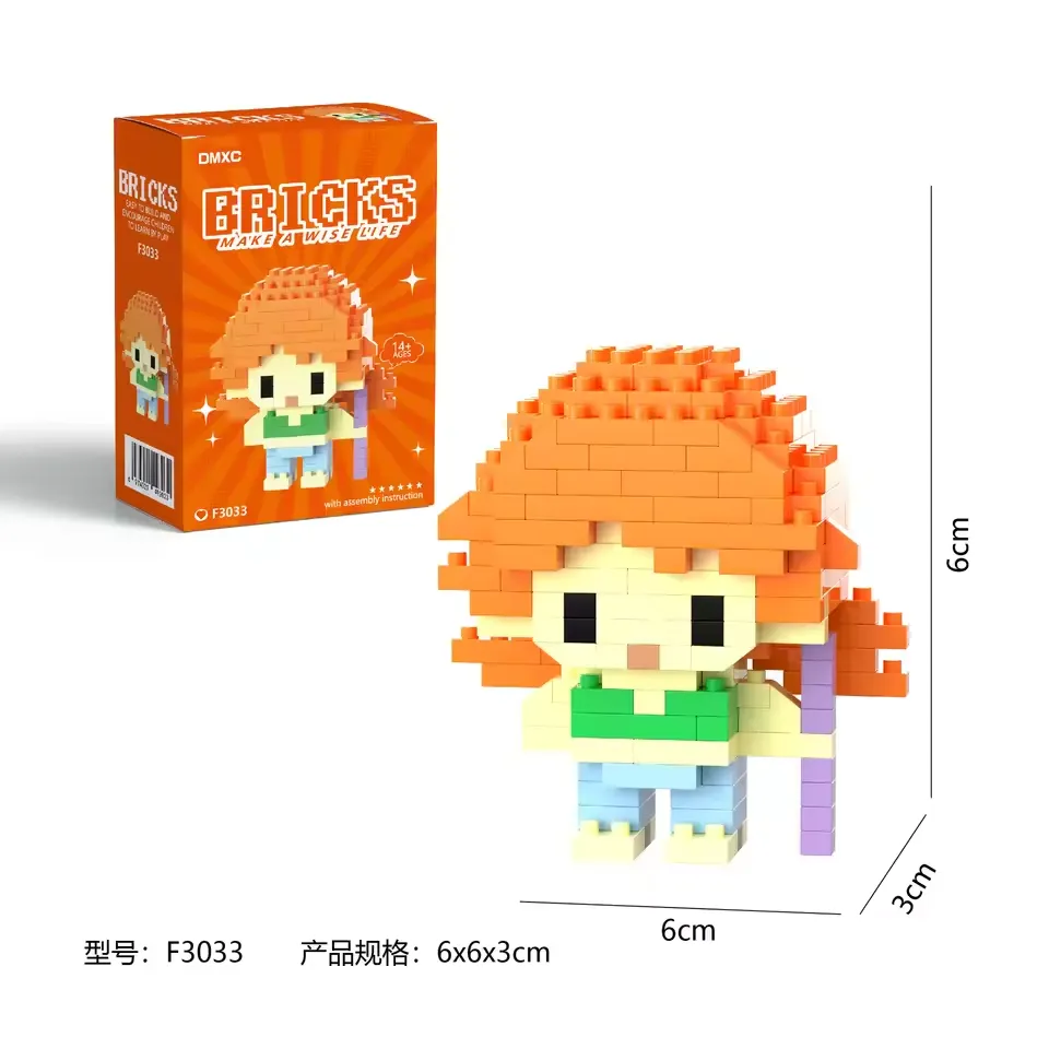 One Piece Micro Bricks Building Blocks - Image 6