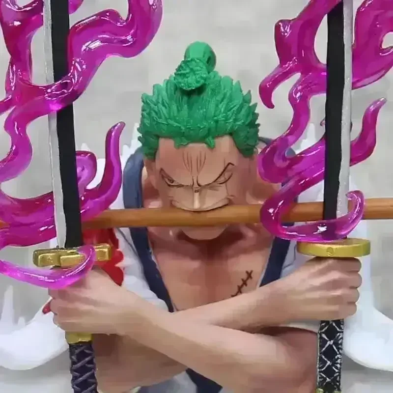 One Piece Roronoa Zoro Inferno Ghost Action Figurine (31 cm) - Image 3