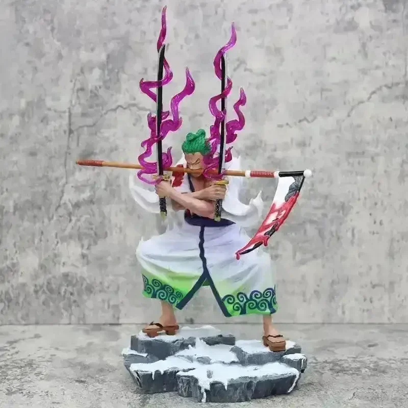 One Piece Roronoa Zoro Inferno Ghost Action Figurine (31 cm) - Image 5