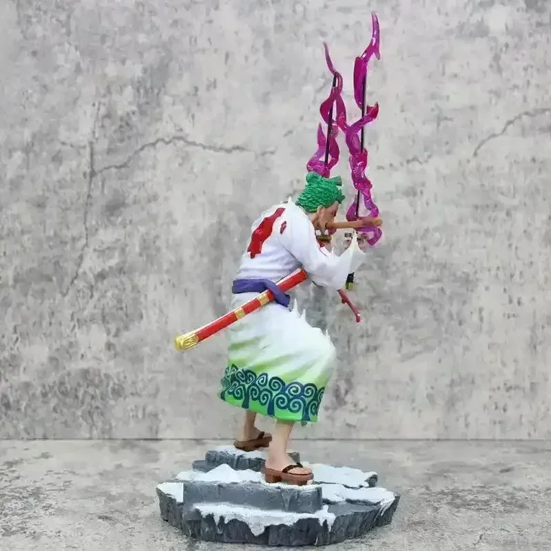 One Piece Roronoa Zoro Inferno Ghost Action Figurine (31 cm) - Image 6