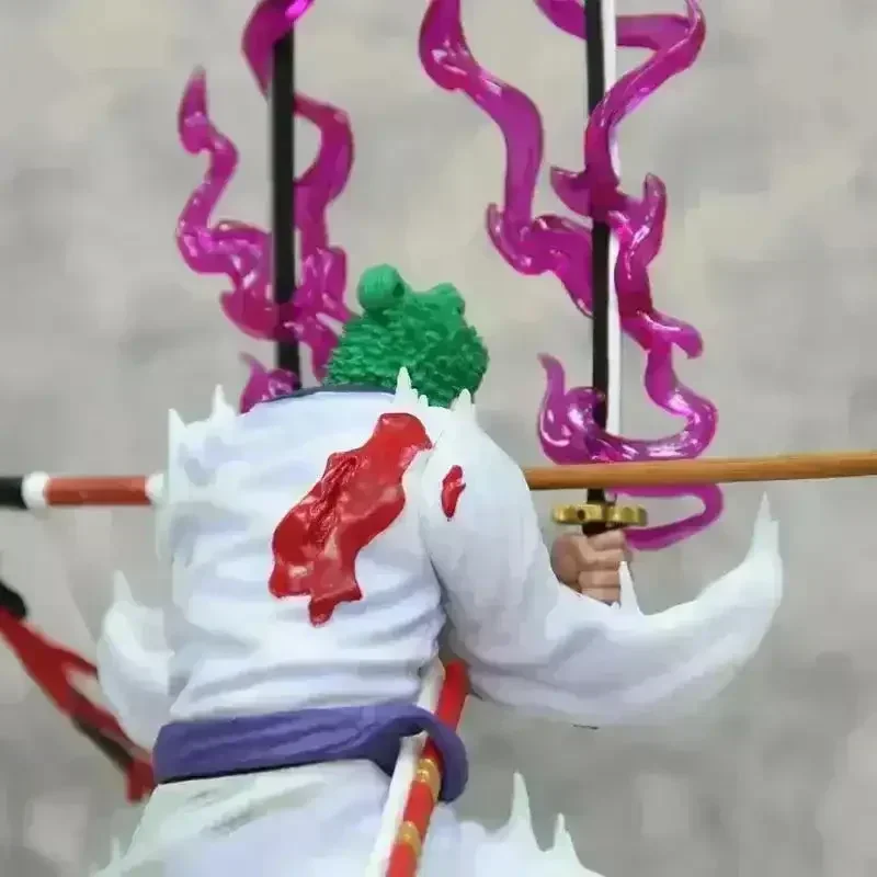 One Piece Roronoa Zoro Inferno Ghost Action Figurine (31 cm) - Image 7