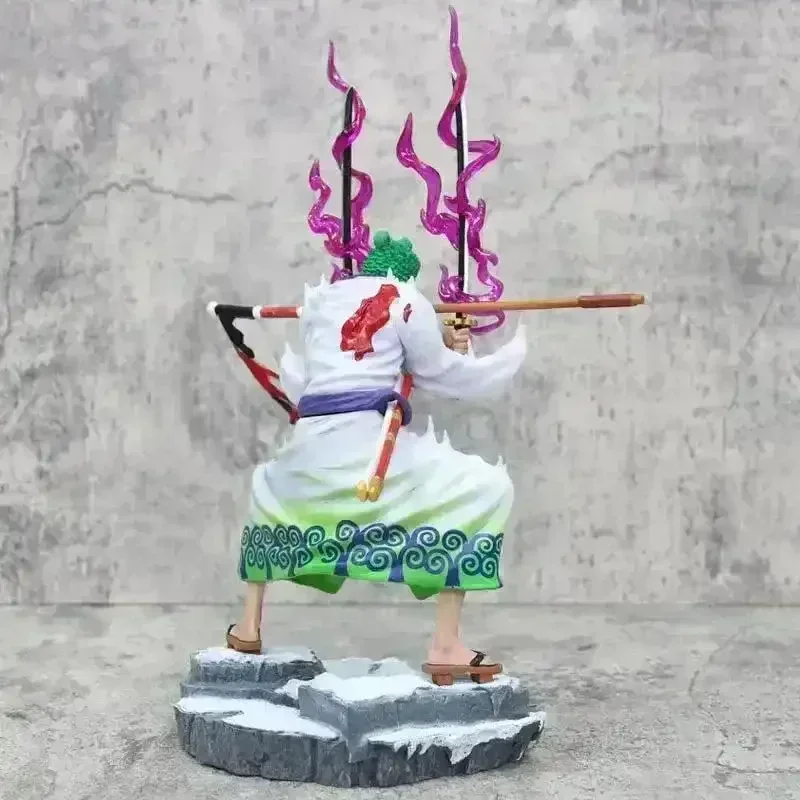One Piece Roronoa Zoro Inferno Ghost Action Figurine (31 cm) - Image 8