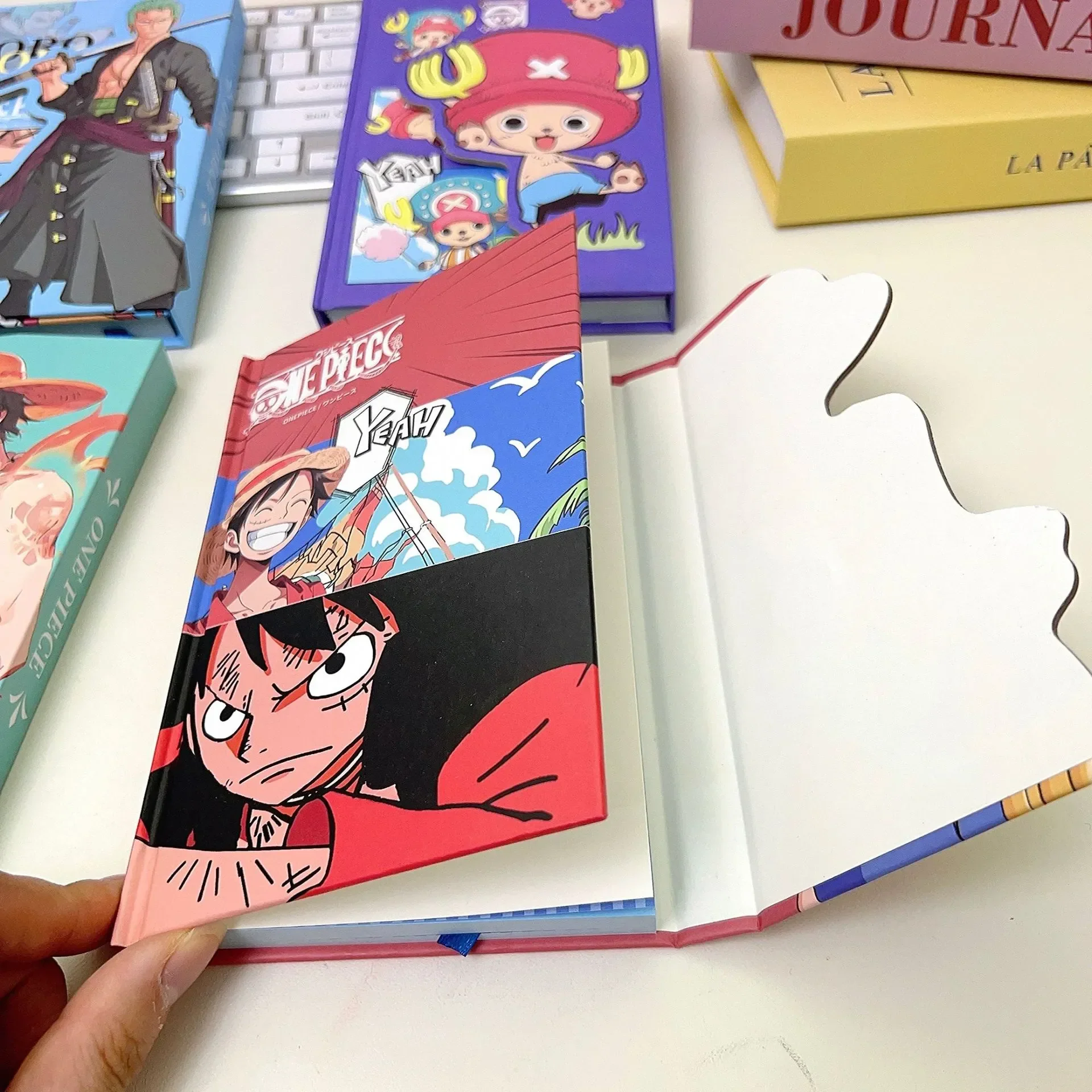 One Piece Triple Fold A6 Notebook - Image 3