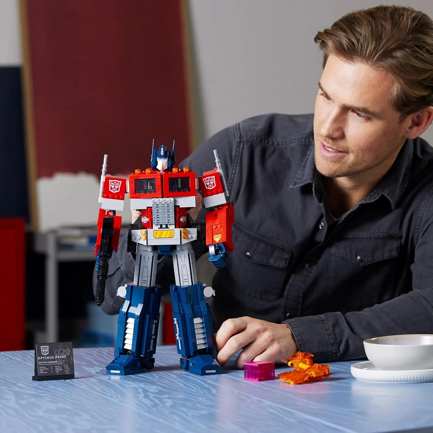 Transformers Optimus Prime 2 in 1 Blocks (1508 Pcs) - Image 3