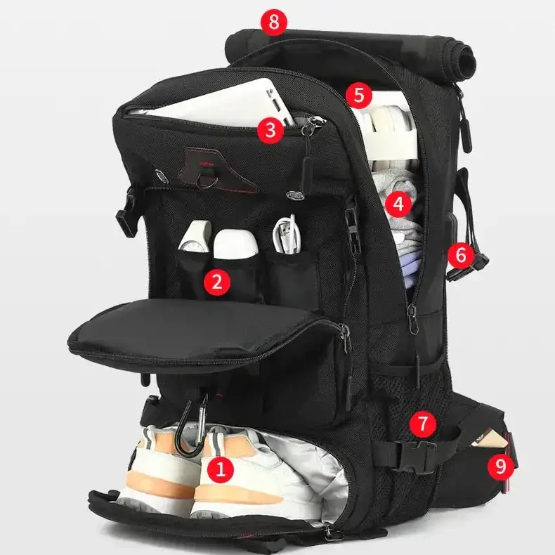 Go Explore Convertible Travel Backpack - Image 6
