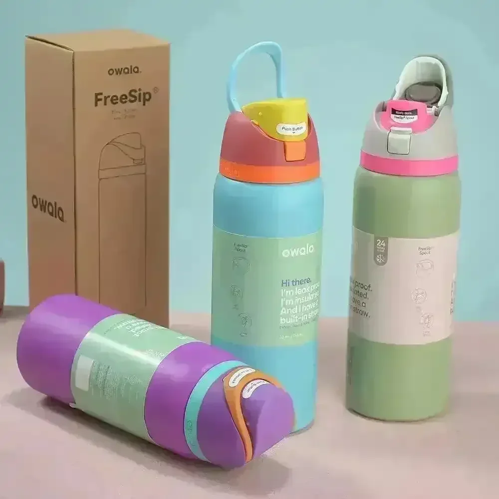 Owala FreeSip Insulated Water Bottle (24 oz/ 32 oz) - Image 23