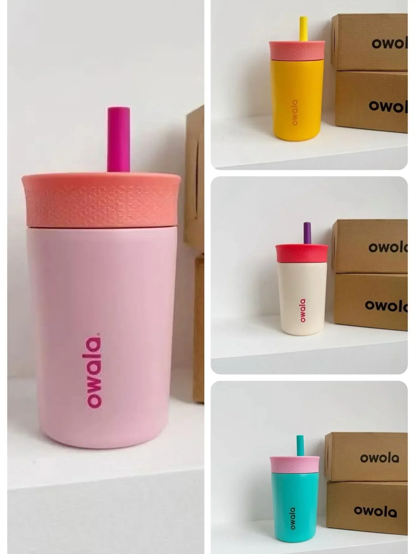 Owala Kids Insulated Travel Tumbler (12 oz) - Image 9