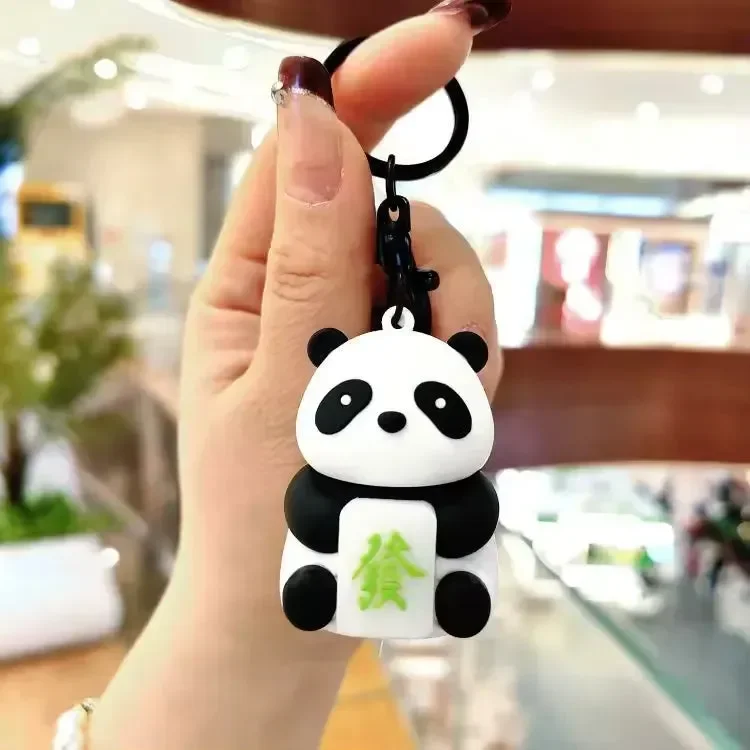 Panda-Monium Glowing LED Keychain - Image 6