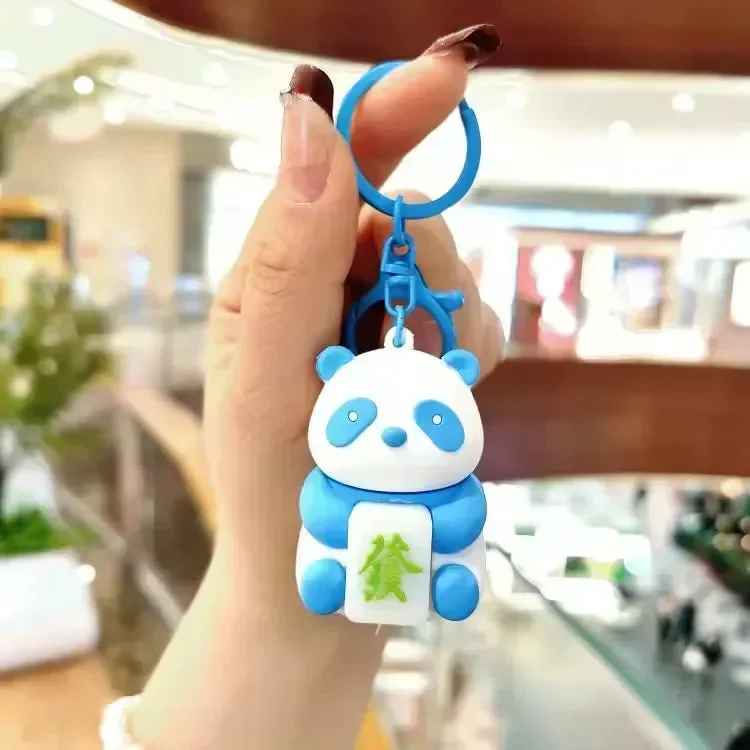 Panda-Monium Glowing LED Keychain - Image 7