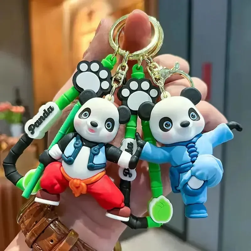 Panda Prowess Kung Fu Keychain