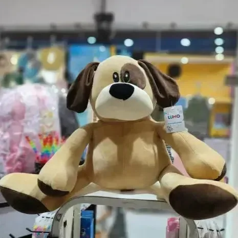 Patches Brown Dog Plush Toy - Image 5