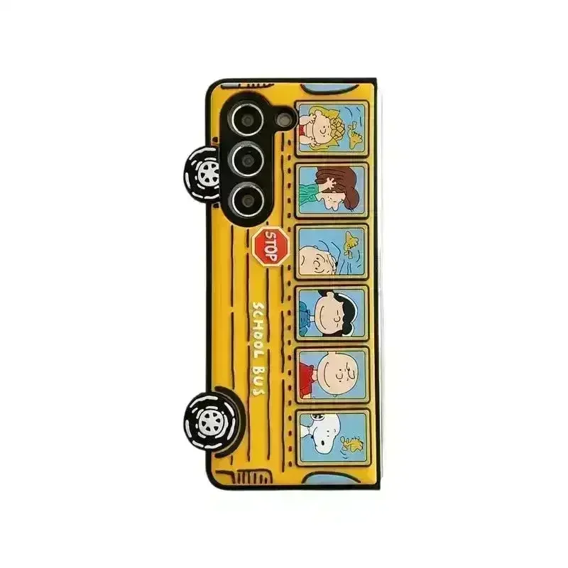 Snoopy Bus Case For Samsung Z Fold and Z Flip - Image 9