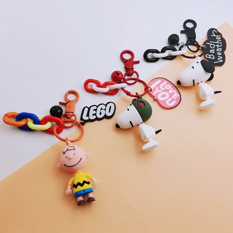 Peanuts Charm Message Keychain - Image 3