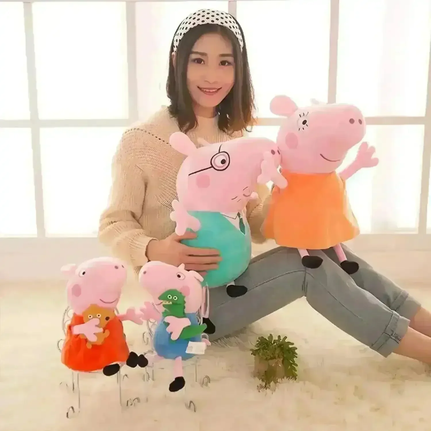Peppa Pig Family Stuffed Toys (30 cm) - Image 2