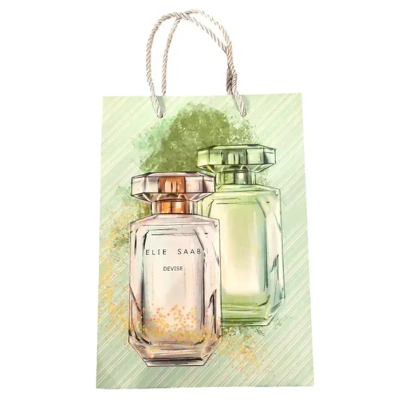Perfume Themed Paper Gift Bag - Image 2