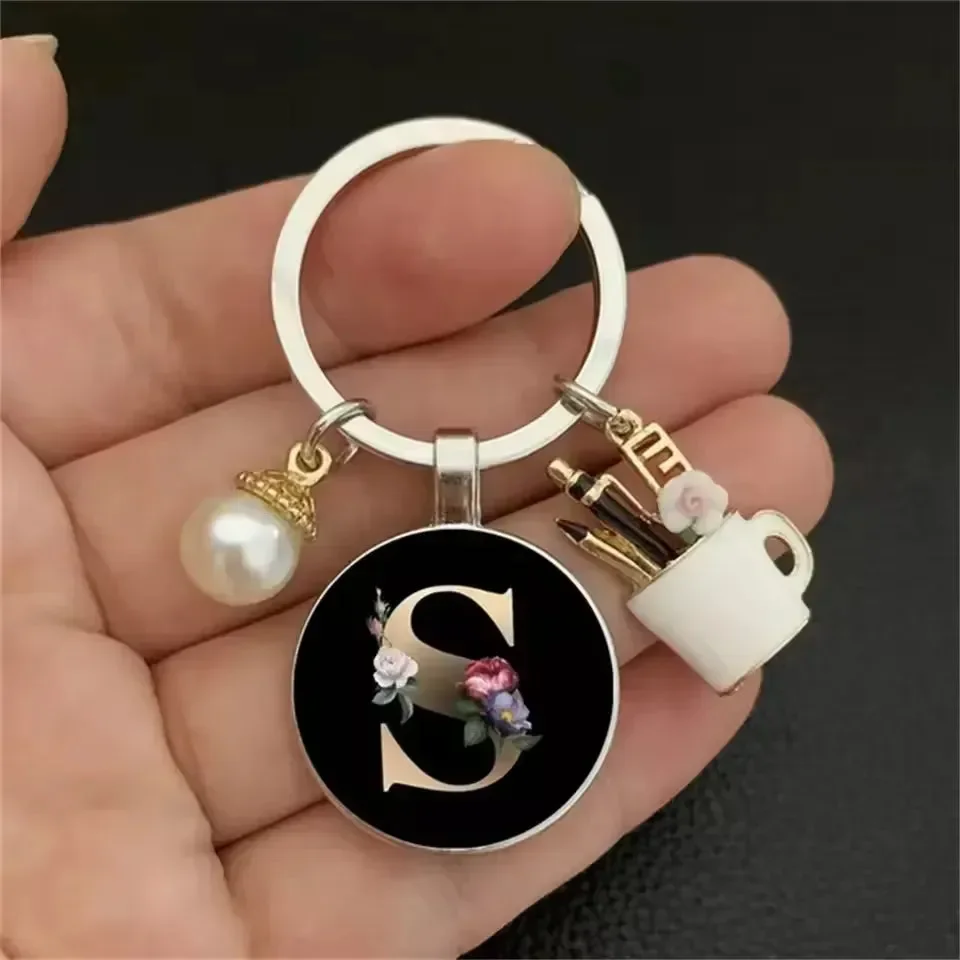 Personal Petal Premium Letter Keychain - Image 5