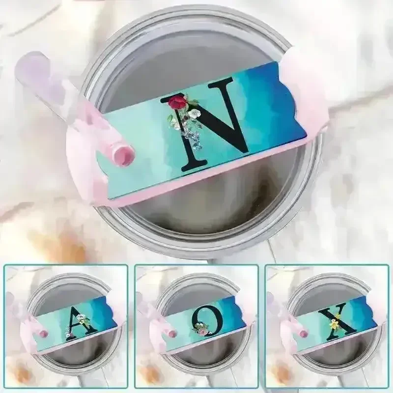 Personalised Tumbler Letter Tag for Stanley Cup - Image 3