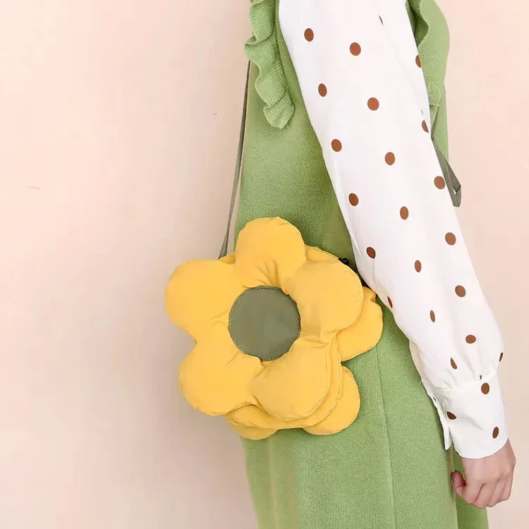 Petal Patchwork Crossbody Bag - Image 10