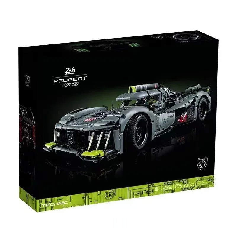 PEUGEOT 9X8 24H Hypercar Blocks (1775 Pcs)