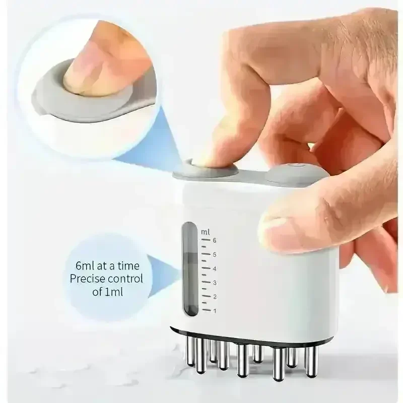 Phototherapy Vibrating Fluid Conducting Comb - Image 3