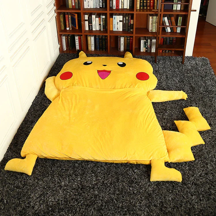 Pika Pokimon Cushioned Soft Bed - Image 5