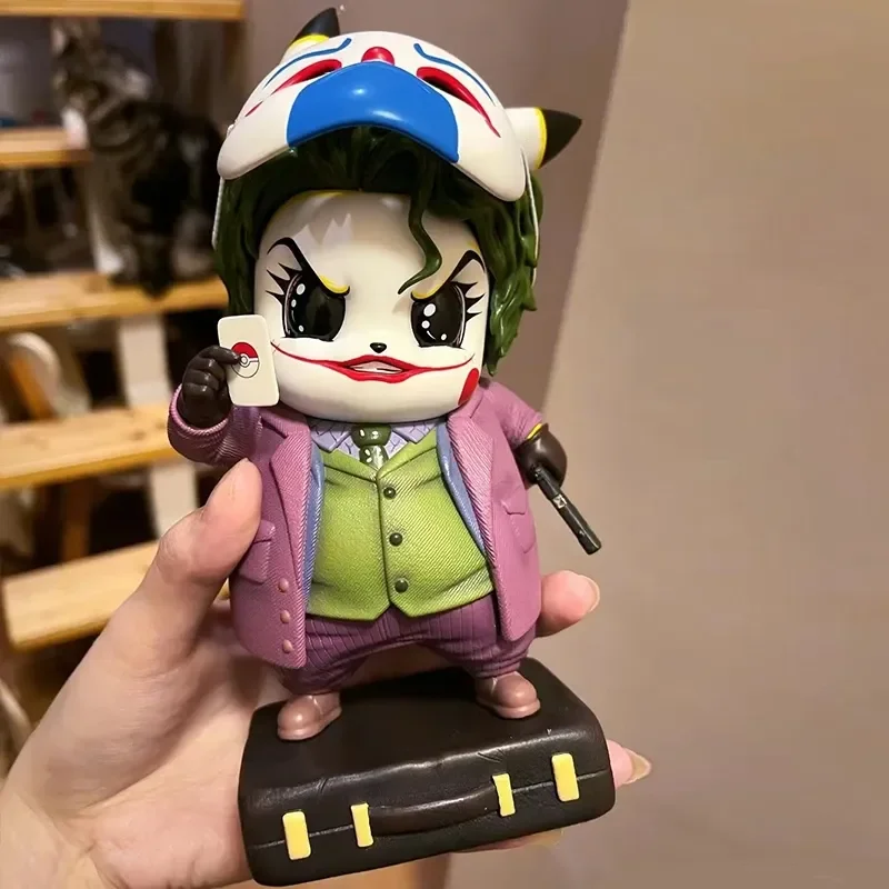 Pikachu Cosplay Joker & Quinn Figurines (12 cm) - Image 8