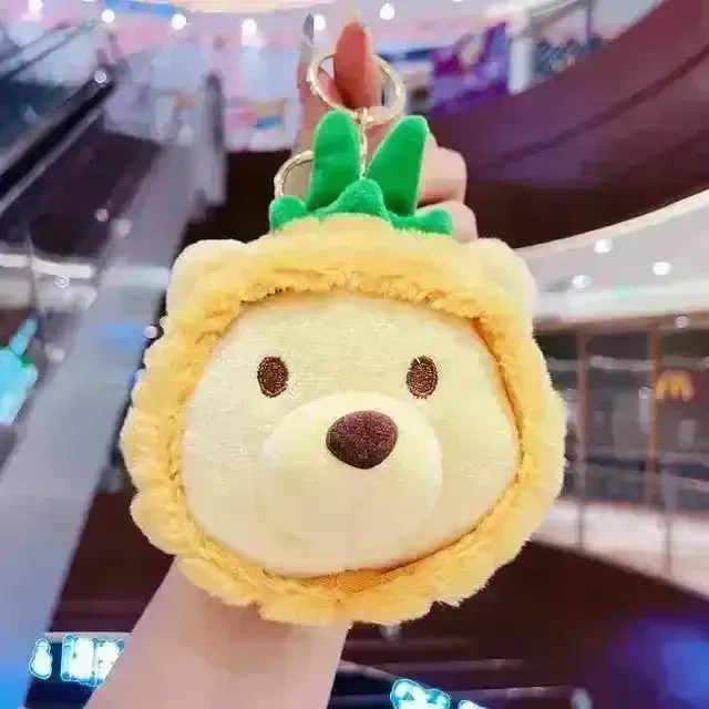 Pineapple Winnie Coin Pouch Keychain - Image 6
