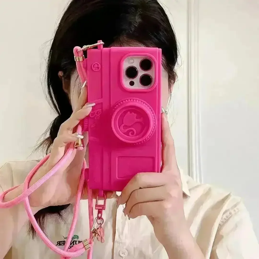 Pink BRB Camera Bag Case (For iPhones) - Image 3