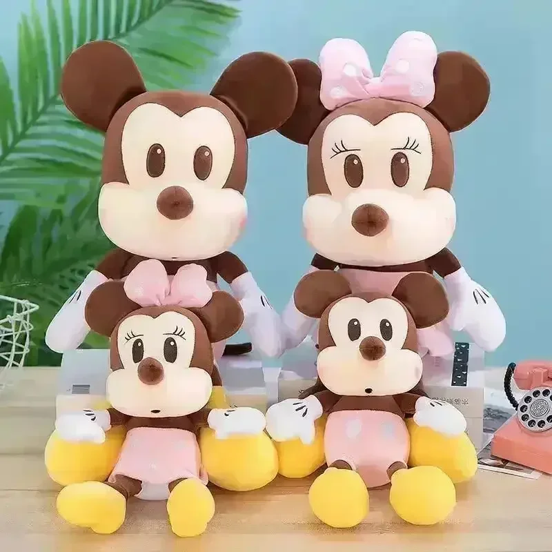 Pink Toned Mickey Minnie Plushies (60 cm) - Image 3