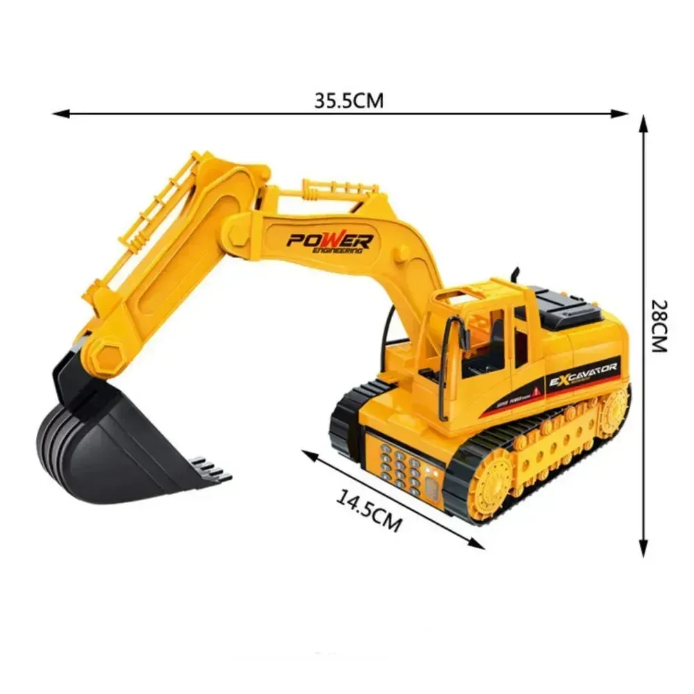 Playful Excavator Piggy Bank - Image 5