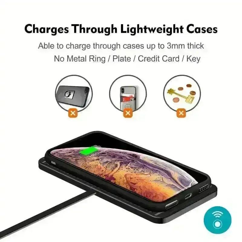 PlugnGo 10W Wireless Car Charger Mat - Image 4