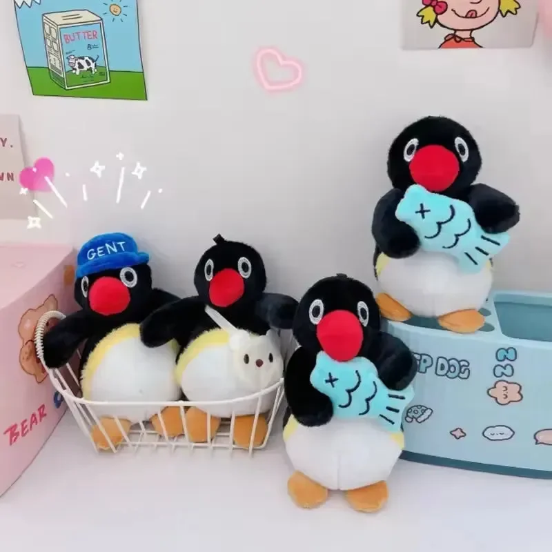 Plush Pingu Pal Trio Keychain - Image 2