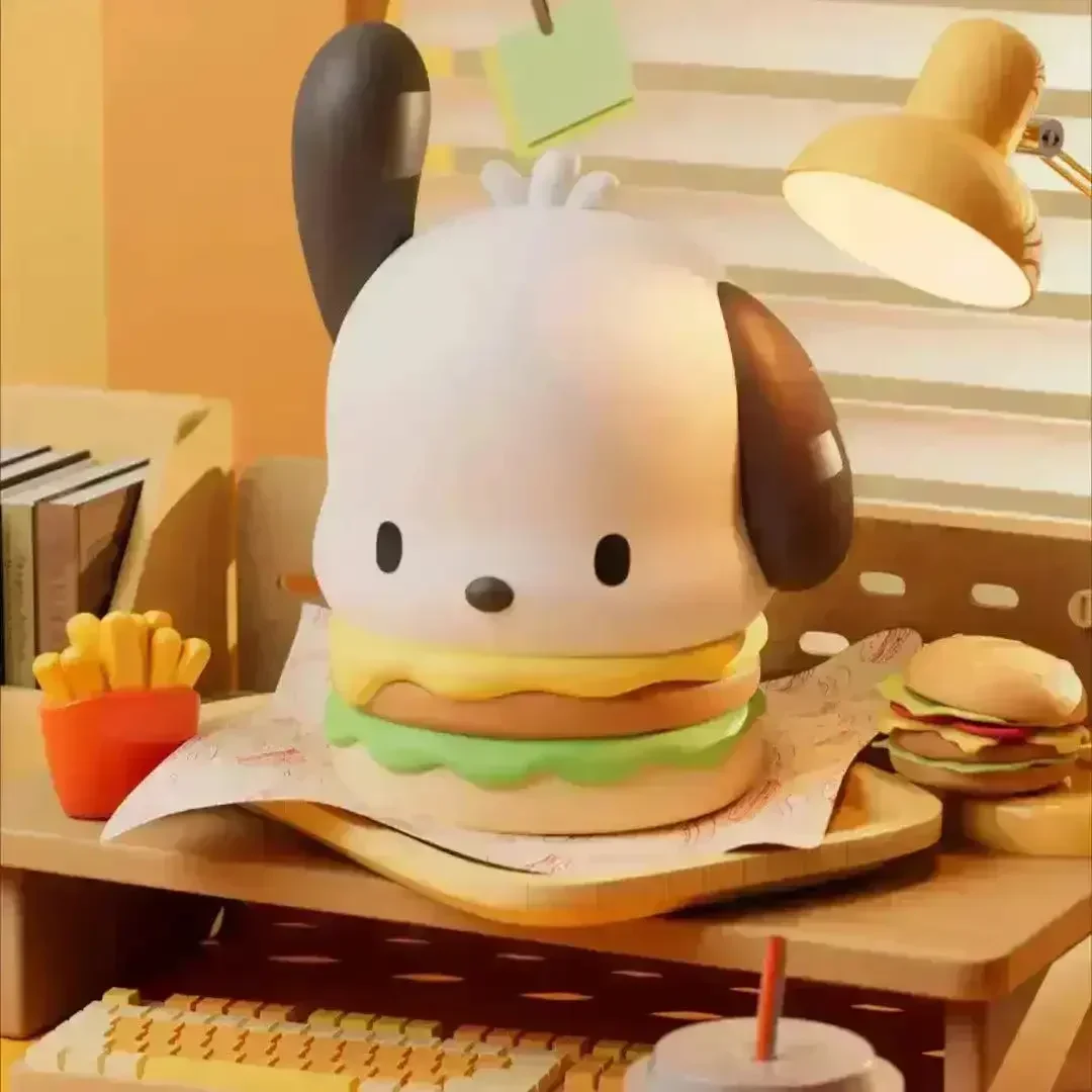 Pochacco Hamburger Silicone Touch Lamp - Image 5