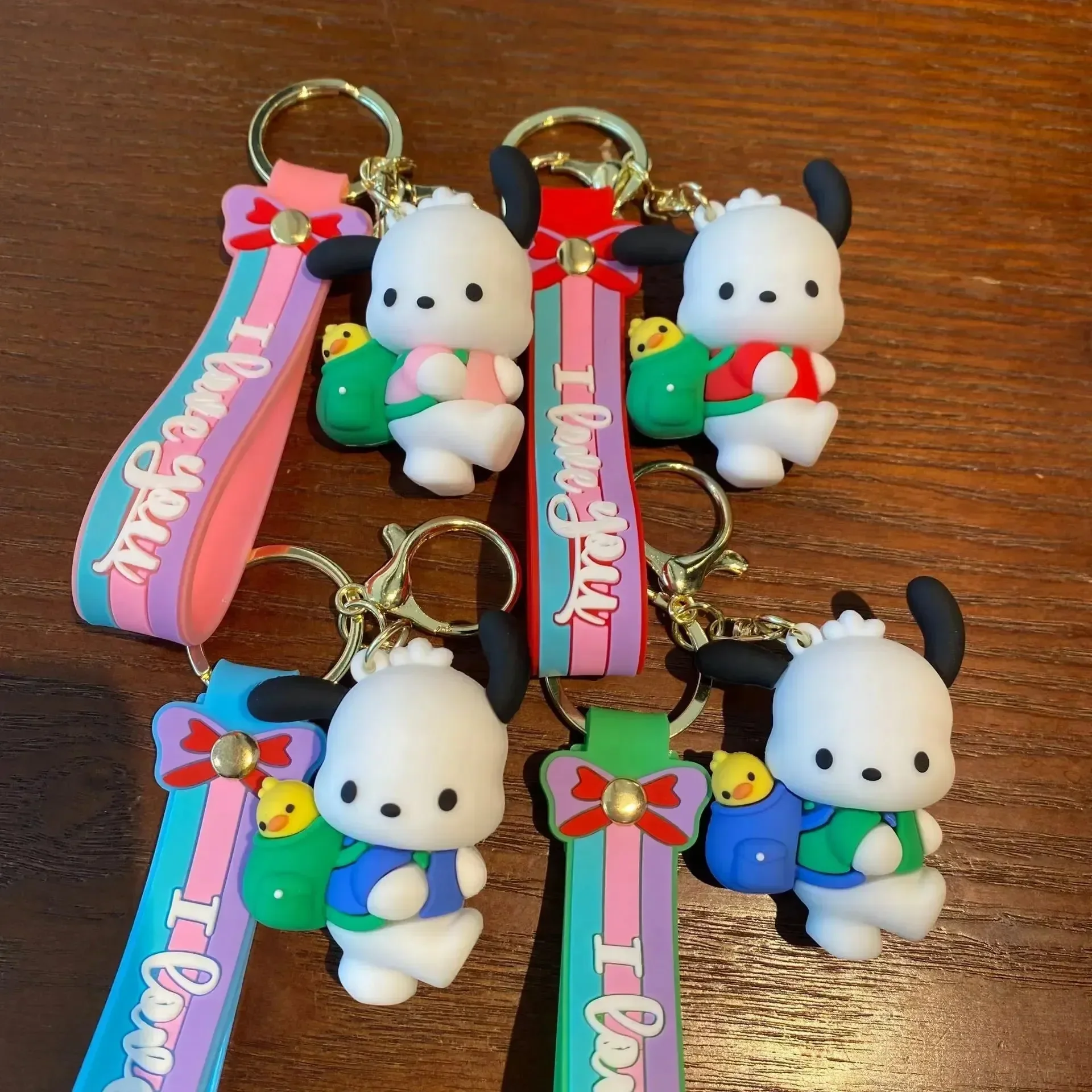 Pochacco Loves You 3D Keychain - Image 2