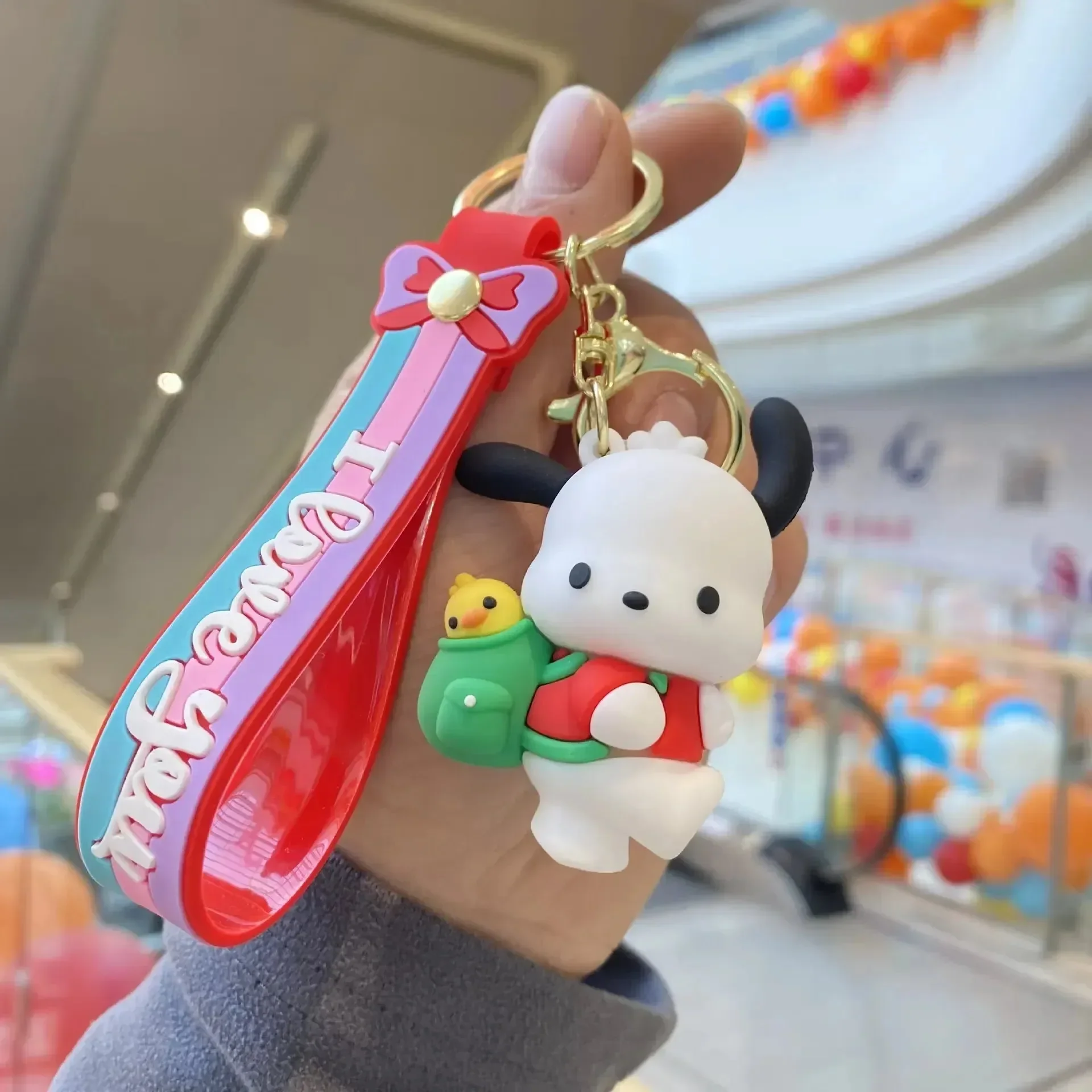 Pochacco Loves You 3D Keychain - Image 4