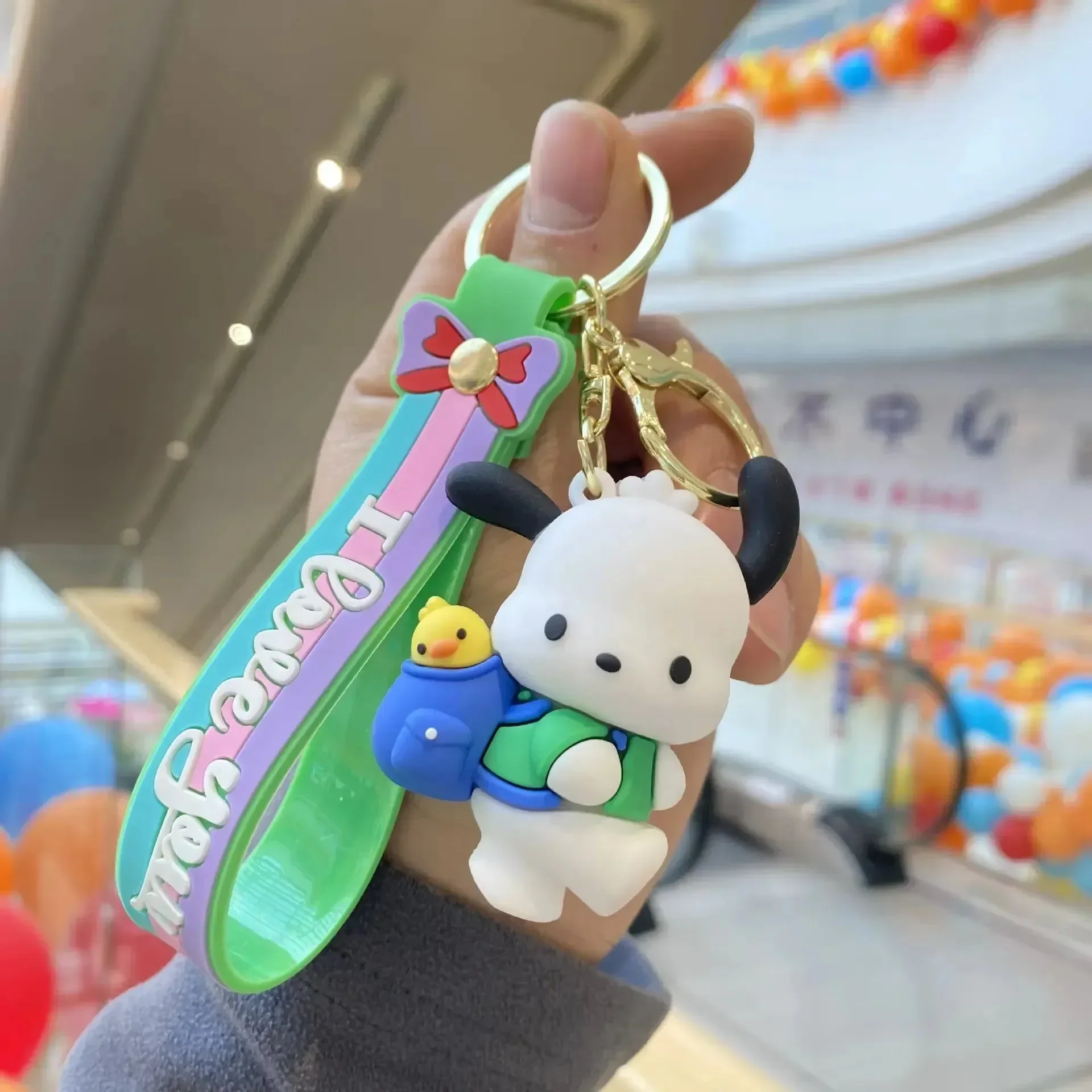 Pochacco Loves You 3D Keychain - Image 6