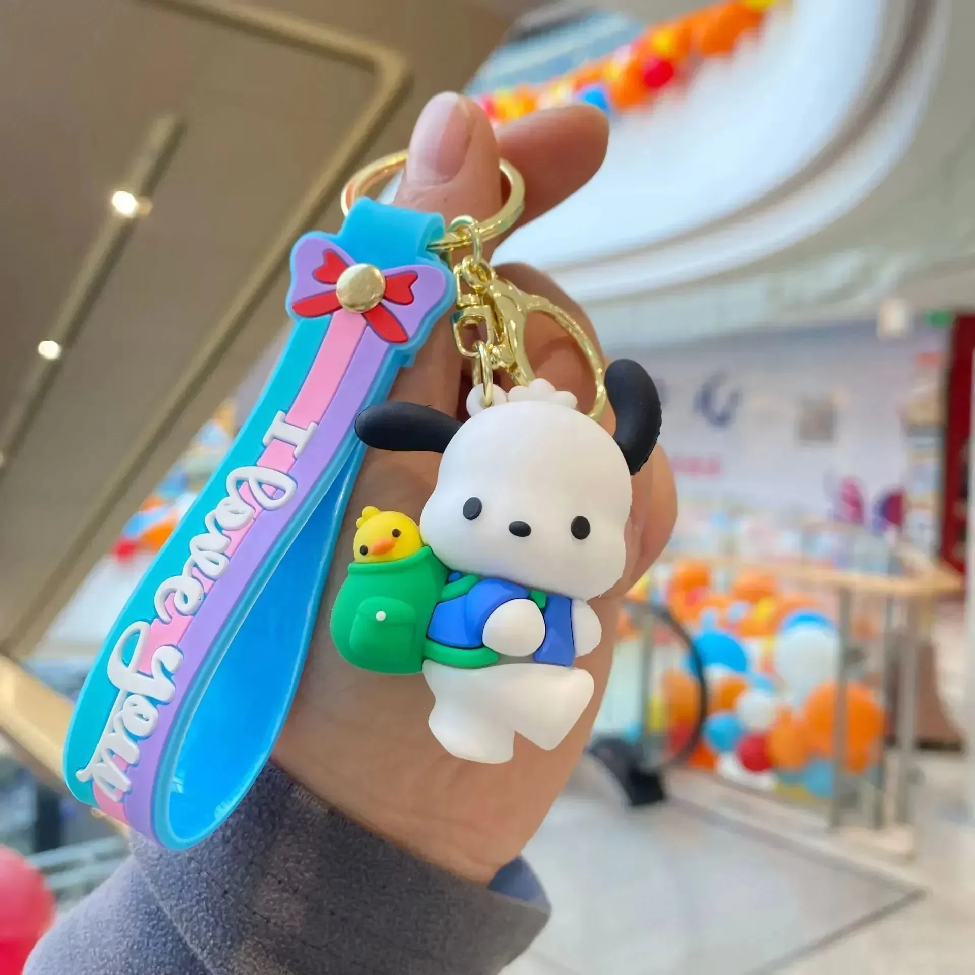 Pochacco Loves You 3D Keychain - Image 7