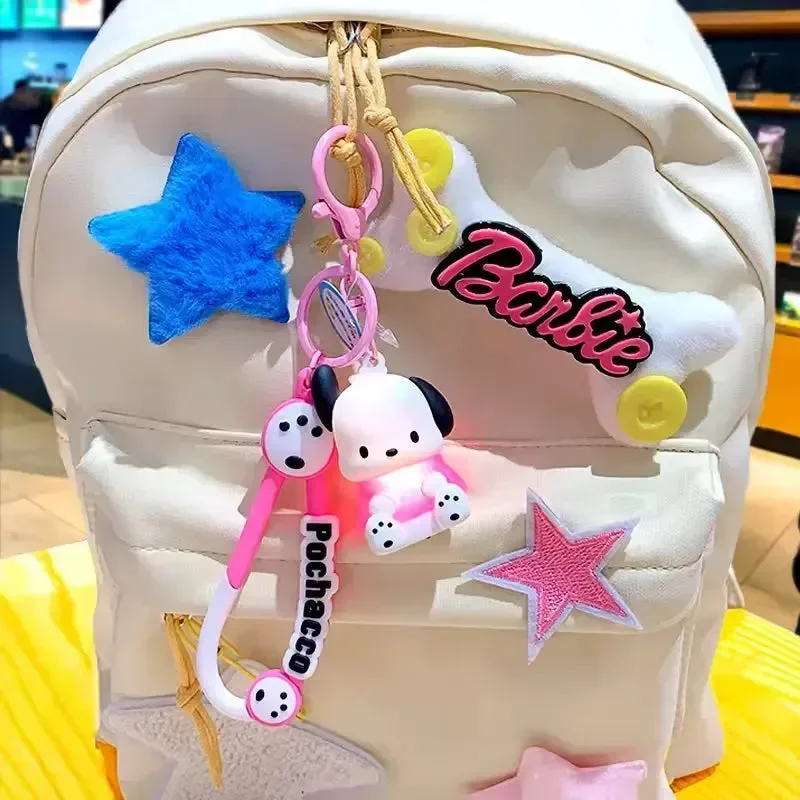 Pochacco Playful Glow LED Keychain - Image 3