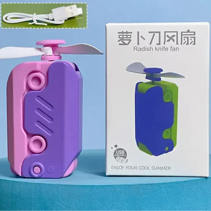 Pocket Breeze Folding Fan Keychain - Image 11