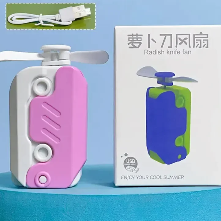 Pocket Breeze Folding Fan Keychain - Image 12