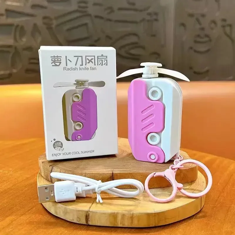Pocket Breeze Folding Fan Keychain - Image 7