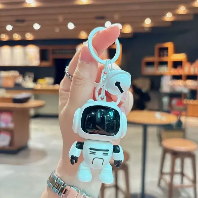 Pocket Protector LED Voice Robot Keychain - Image 5