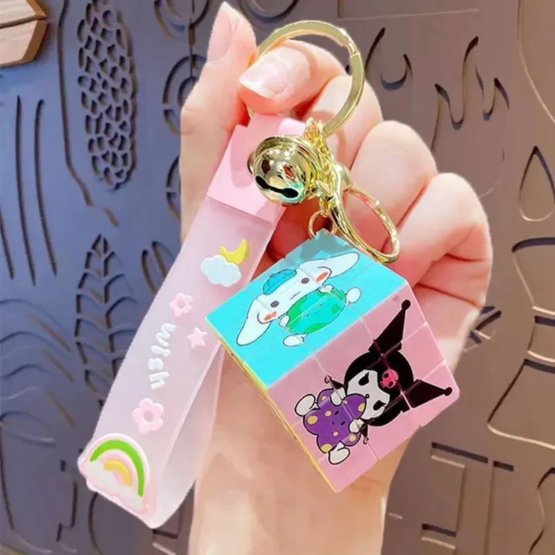 Pocket Rubik's Cube Fidget Keychain - Image 8