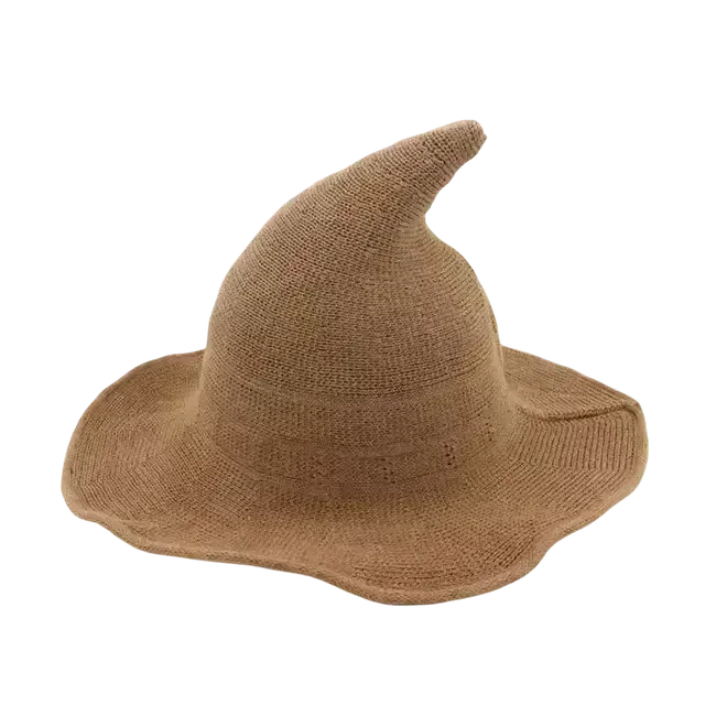 Pointy Witch Yarn Hat - Image 6