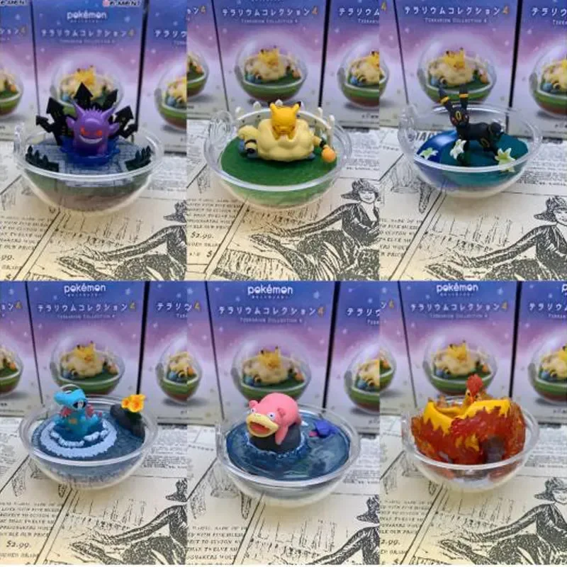 Pokimoen Crystal Pokéball Action Figures (Set of 6) - Image 2